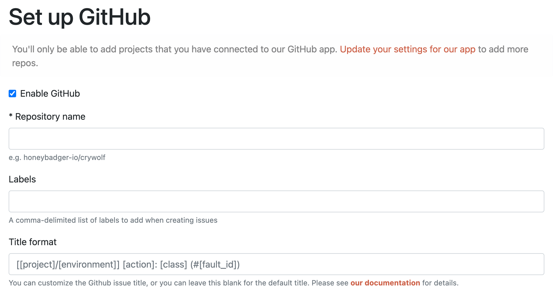 github form