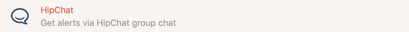 hipchat integration