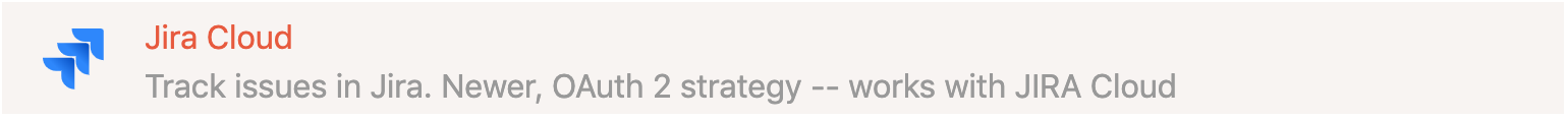 jira Cloud integration
