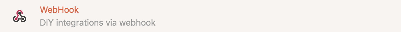 webhook integration